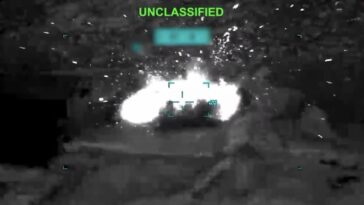 watch:-us-central-command-releases-footage-of-stikes-on-iranian-military-sites