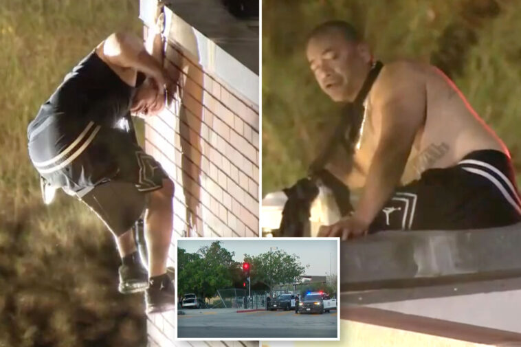 crazed-dui-suspect-scales-roof-of-sun-valley-middle-school-in-bizarre-standoff-with-lapd