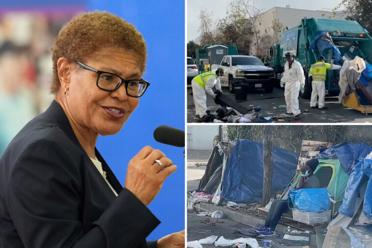 karen-bass-brags-on-venice-beach-homeless-cleanup-—-camps-return