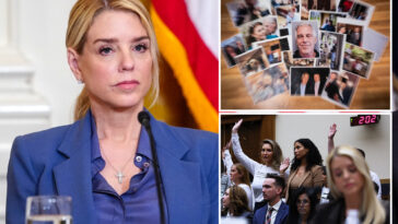 pam-bondi-subpoenaed-over-‘possible-mismanagement’-of-jeffrey-epstein-probe