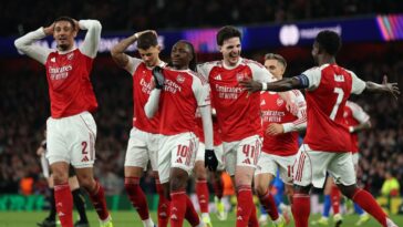 as-premier-league-sides-crumble-around-them,-arsenal-keep-cruising-closing-to-a-quadruple