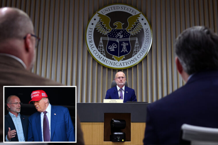 trump-will-‘rebalance’-media,-fcc-boss-brendan-carr-tells-pod-force-one-—-and-urges-broadcasters-to-air-‘pro-america’-programs