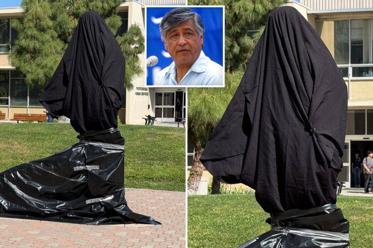 cesar-chavez-statue-dramatically-hidden-from-view-after-bombshell-rape-accusations