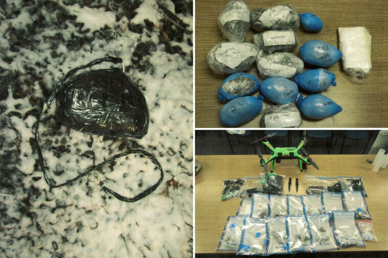 criminal-drone-drops-drugs,-knives,-cell-phones-into-ny-prison-during-daring-early-morning-air-raid