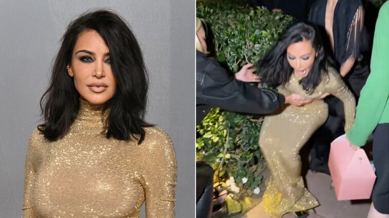 kim-kardashian’s-gold-gucci-gown-moment-turns-chaotic-after-stumble-into-bush