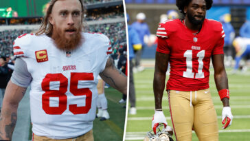 george-kittle-gives-his-view-on-how-49ers’-relationship-with-brandon-aiyuk-soured