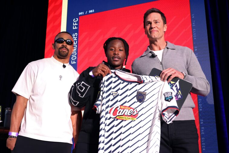 tom-brady-picks-ashton-jeanty,-stefon-diggs,-gronk-for-flag-football-team