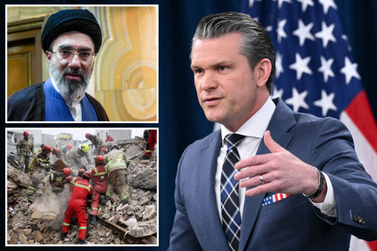 iranian-leaders-are-all-holding-‘temp-jobs’-following-assassinations,-pete-hegseth-says