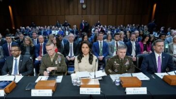 watch-live:-tulsi-gabbard,-kash-patel,-john-ratcliffe-testify-on-global-threats