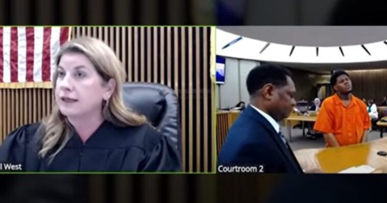 watch:-no-nonsense-judge-torches-violent-teen-robber-and-gives-him-a-harsh-sentence,-causing-thug’s-family-to-completely-lose-it