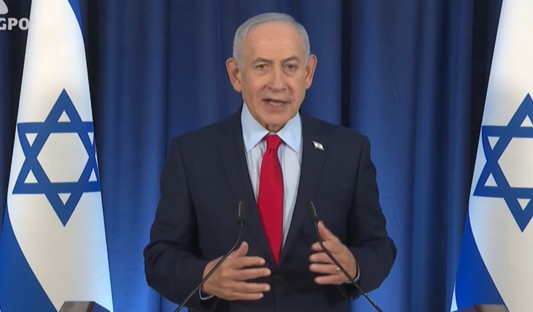 israeli-prime-minister-benjamin-netanyahu-responds-to-claims-that-his-nation-dragged-president-trump-into-war-with-iran-(video)