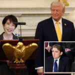 japanese-prime-minister-wishes-‘good-looking’-barron-trump-happy-birthday-at-white-house-dinner:-‘very-clear-where-he-got-it’