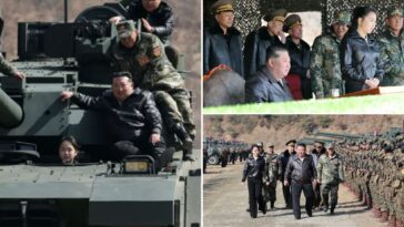 north korean-leader-kim-jong-un’s-teenage-daughter-drives-tank-in-latest-public-appearance