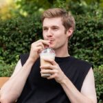 local-man-likes-his-coffee-cold,-with-milk,-just-like-a-little-baby