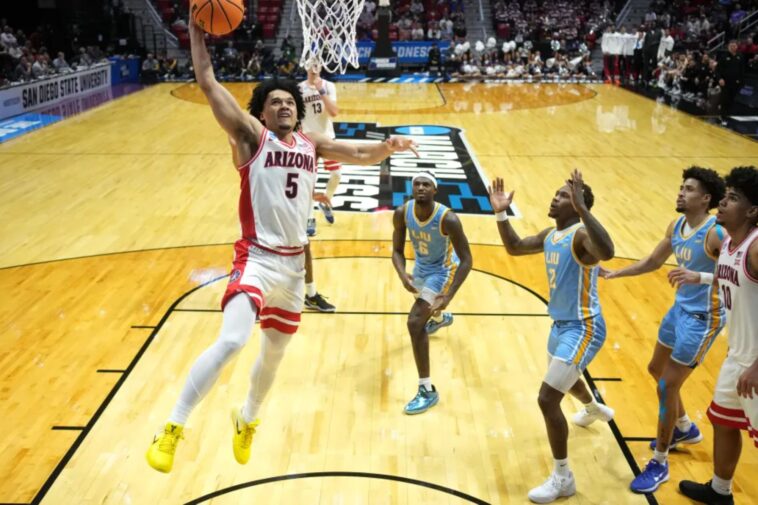 arizona-dominates-liu-in-march-madness-opener-to-end-best-season-in-14-years