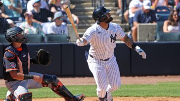 yankees’-jasson-dominguez-gets-sent-to-triple-a-despite-strong-spring