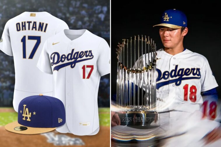 dodgers-drop-flashy-2026-‘gold-collection’-jerseys-and-hats
