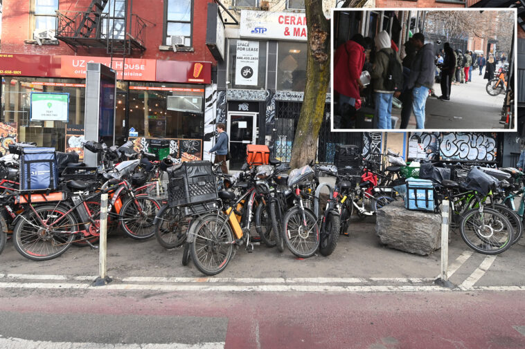 hundreds-of-delivery-drivers-hanging-outside-east-village-mosque-overwhelming-locals,-forcing-businesses-to-close