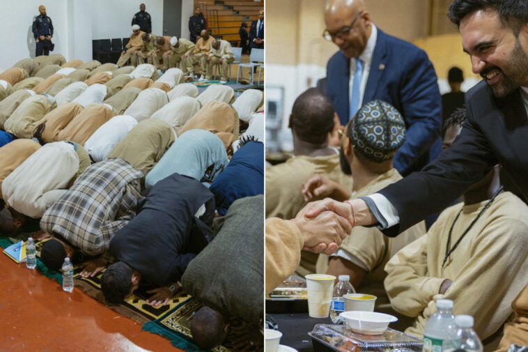 new-yorkers-fume-as-mamdani-breaks-ramadan-fast-with-rikers-inmates—-but-can’t-be-bothered-to-visit-injured-cops