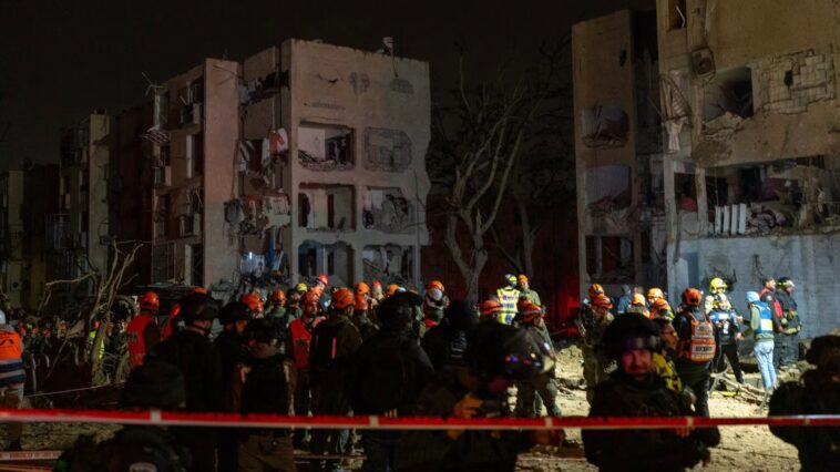 video:-iranian-missile-screams-over-israel,-explosion-injures-dozens-including-children