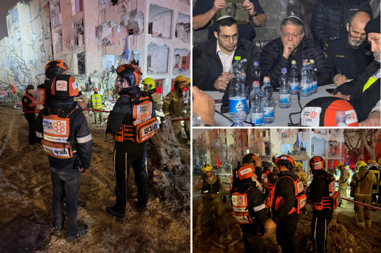 over-100-israeli-civilians-wounded-by-new-iranian-missile-strikes,-including-one-near-nuclear-facility