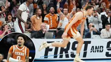 camden-heide’s-unlikely-3-pointer-in-final-minute-propels-texas-past-gonzaga