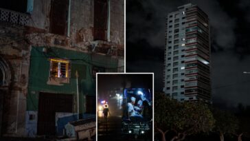 cuba’s-power-grid-collapses,-plunging-country-into-darkness-for-the-3rd-time-this-month