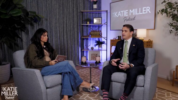 stephen-miller’s-wife-grills-deputy-attorney-general-todd-blanche-during-podcast-on-why-the-fbi-hasn’t-arrested-deep-state-‘traitors’-like-clapper,-comey,-and-brennan