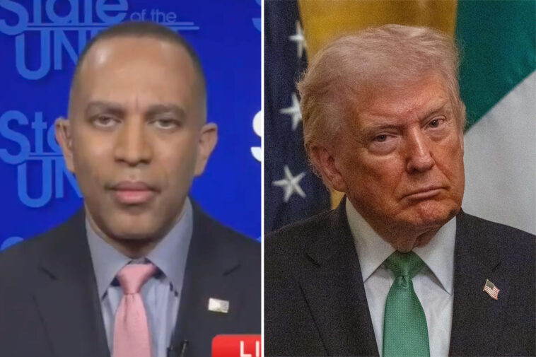hakeem-jeffries-tells-trump-to-‘shut-his-reckless-mouth’-in-response-to-post-blasting-dems