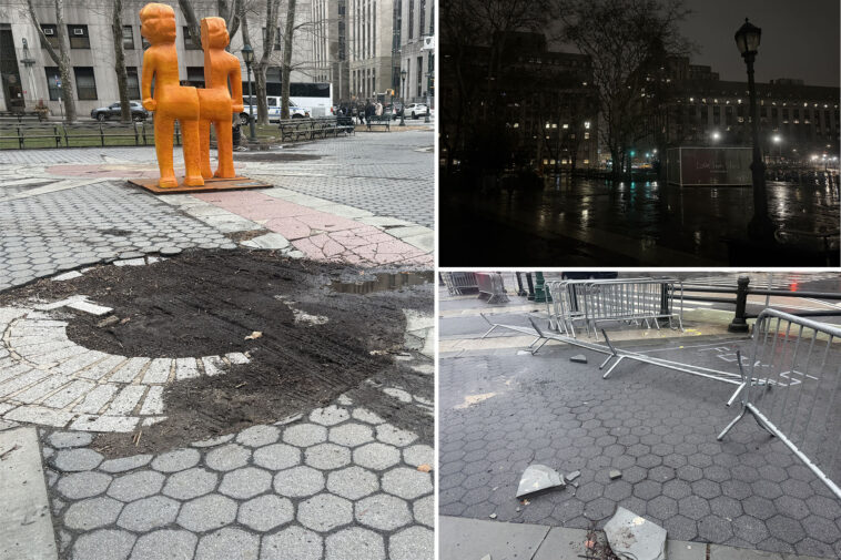 historic-nyc-plaza-left-in-abysmal-disrepair-with-destroyed-pavement,-defective-lights-—-and-city-knows-it!