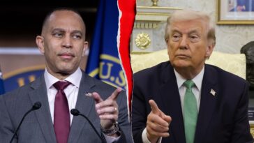 jeffries-tells-trump-to-keep-his-‘reckless-mouth-shut’-after-president-calls-democratic-party-‘greatest-enemy’