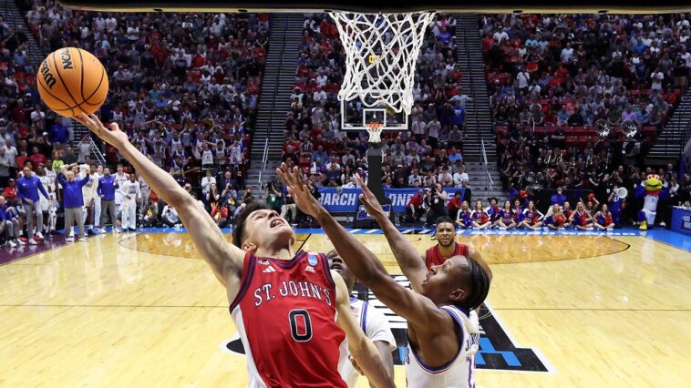 st-john’s-sends-kansas-packing-with-dramatic-buzzer-beating-layup-in-ncaa-tournament
