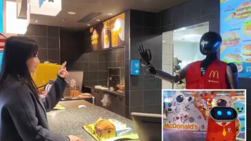mcdonalds-in-chinese-city-pilots-humanoid-robots-to-serve-meals,-greet-customers
