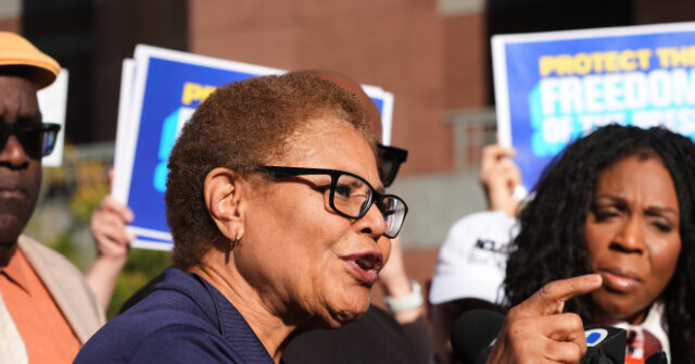 los-angeles-mayor-karen-bass-leads-reelection-with-over-50%-disapproval-rating