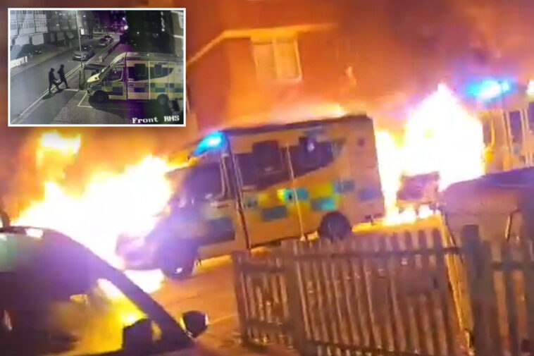 four-jewish-ambulances-set-alight-outside-london-synagogue-in-antisemitic-hate-crime:-cops