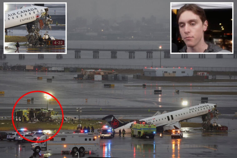 laguardia-passengers-describe-‘chaos’-before-fatal-crash,-and-recount-pilot’s-heroic-final-act-that-saved-lives