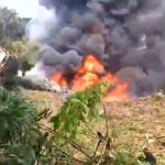 developing:-colombian-military-aircraft-crashes-in-puerto-leguizamo-with-over-a-hundred-people-on-board
