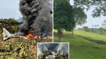 colombian-military-plane-crashes-in-amazon-rainforest,-number-of-casualties-unknown