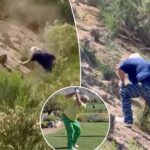 john-daly-‘bellyflops’-down-hill-during-golf-event-in-wild-moment