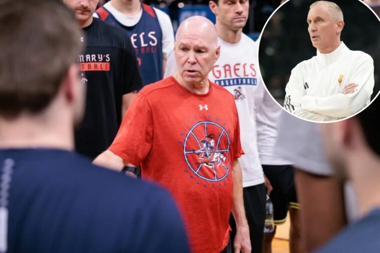 arizona-state-hiring-longtime-saint-mary’s-coach-randy-bennett-to-replace-bobby-hurley