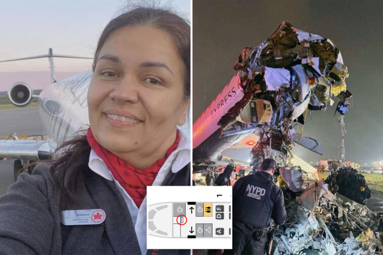 flight-attendant-likely-survived-300-foot-ejection-from-laguardia-plane-crash-thanks-to-key-safety-features,-expert-says