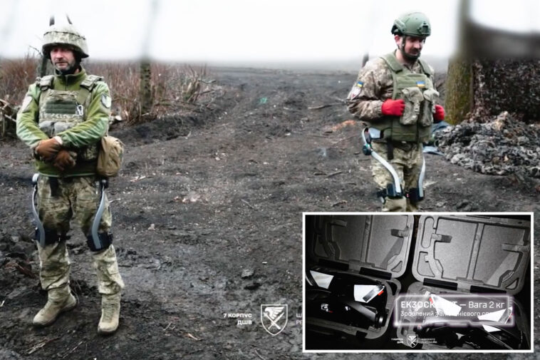 ukrainian-troops-testing-exoskeletons-that-help-them-run-12-mph-on-battlefield-and-carry-more-ammo-against-russia