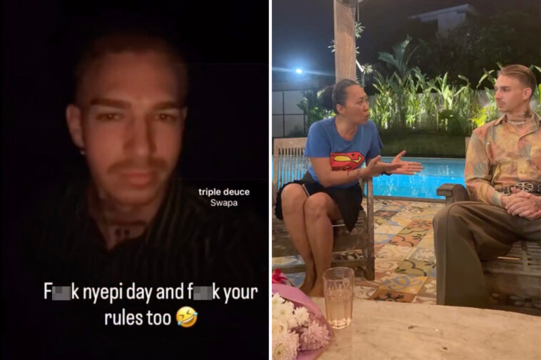 tourist-brags-about-breaking-major-bali-mandate-on-sacred-day-—-and-is-promptly-arrested:-‘f–k-your-rules’