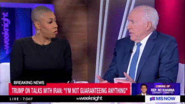 former-cia-director-john-brennan-tells-ms-now-he-believes-iran-over-president-trump