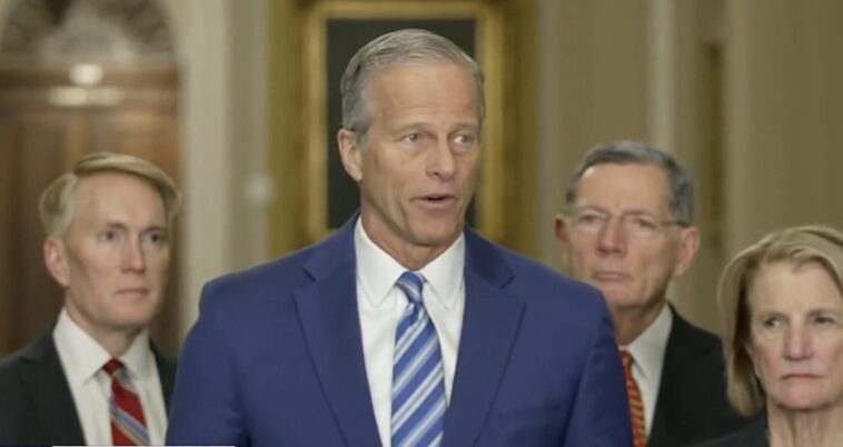 breaking:-senate-leader-john-thune-floats-reconciliation-plan-to-ram-through-save-america-act-—-only-needs-50-votes-+-vp-jd-vance-to-bypass-democrat-filibuster