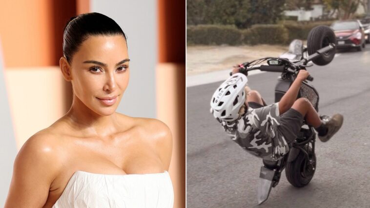 kim-kardashian-faces-parenting-police-over-praising-son’s-‘dangerous’-e-bike-trick