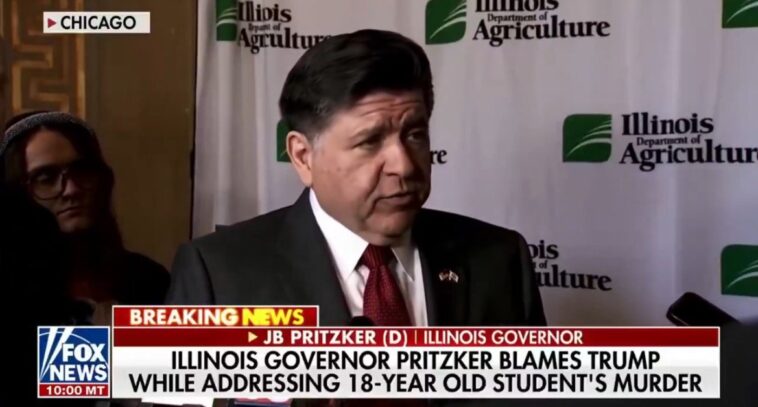 pritzker-blames-trump-following-murder-of-loyola-university-student-by-illegal-alien-(video)