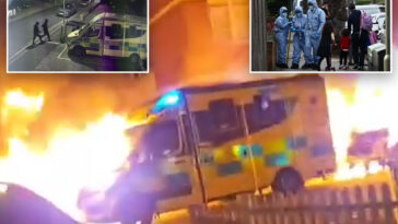 uk-police-arrest-2-men-over-arson-attack-on-ambulances-belonging-to-jewish-volunteer-group