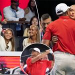 tiger-woods,-vanessa-trump-share-embrace-before-golfer’s-anticipated-tgl-return