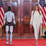 melania-trump-welcomes-humanoid-robot-to-the-white-house